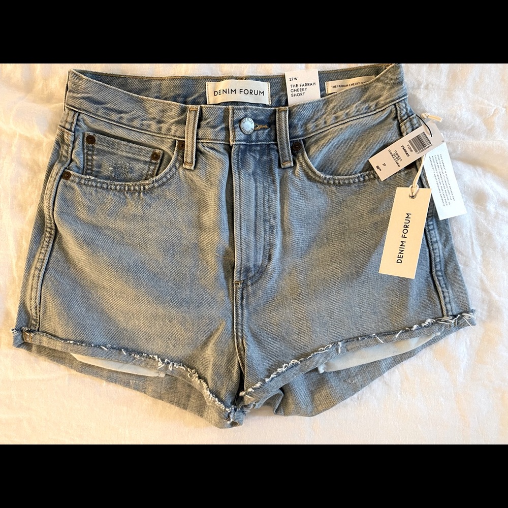 Denim Forum Aritzia Jean shorts